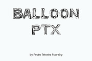Inflate PTx (SVG) Balloon font, a Sans Serif Font by vectalex (Thumbnail 1 of 5)