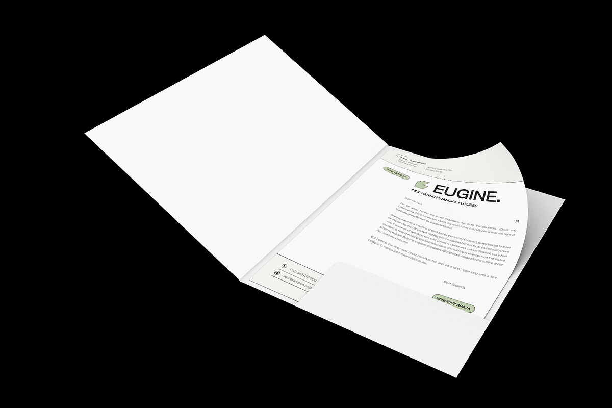 Professional Letterhead Design, a Stationery Template by Neermana (Photo 2 of 4)