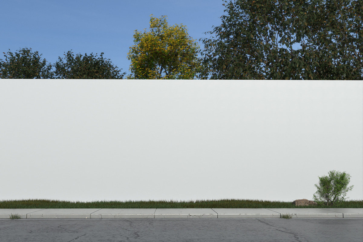 Roadside Hoarding Mockup, an Advertising Mockup by Unerispace (Photo 3 of 4)