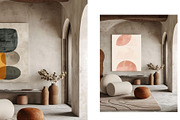 MEDITERAN Canvas Mockup Scene, a Household Mockup by MOAROShop (Thumbnail 6 of 6)