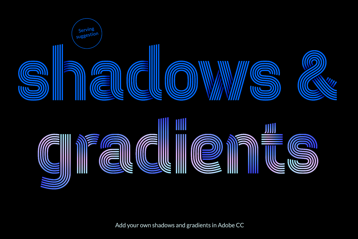 Ridge 5, a Font by Studio Dot by dot (Photo 7 of 10)