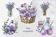 Lavender Spa Watercolor Set, an Illustration by NATASHA CHU (Thumbnail 10 of 19)