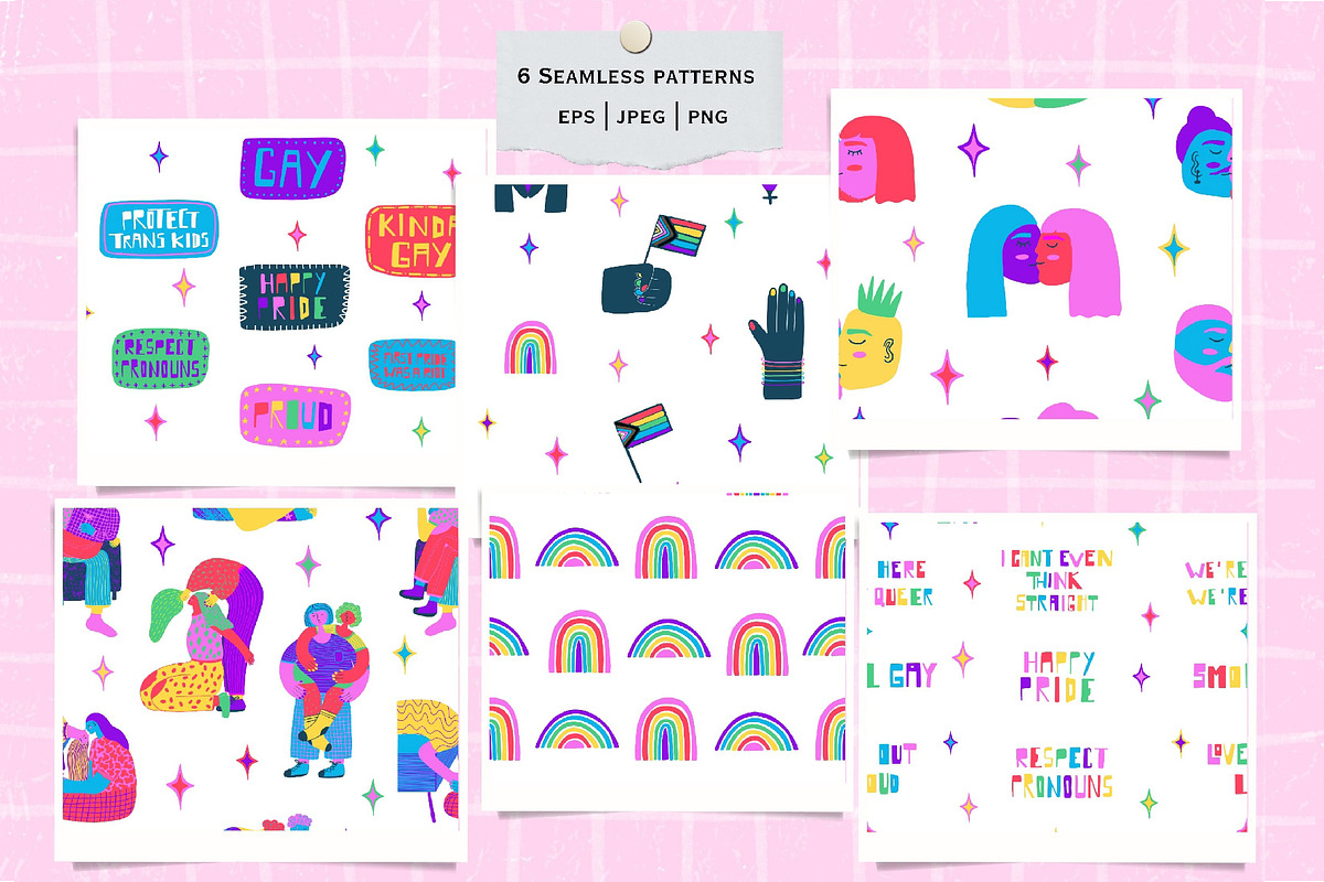 Happy pride | Vivid vibes, a Person Illustration by lexminci (Photo 4 of 8)