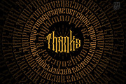 ROOTKING, a Blackletter Font by inumocca_type (Thumbnail 8 of 8)