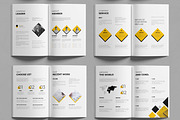 Modern Company Profile Layout, a Brochure Template by MightyDesign (Thumbnail 3 of 6)