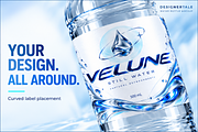 Floating Water Bottle Mockup PSD, a Packaging Mockup by Designertale (Thumbnail 2 of 10)