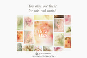 Organic Blurry Floral Backgrounds, a Background Graphic by Grace Noboa Illustrations (Thumbnail 11 of 13)