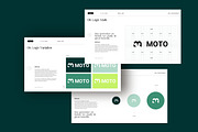 Moto Brand Guidelines Presentation, a Presentation Template by Dream-Lab (Thumbnail 3 of 9)