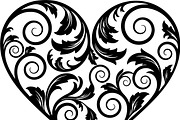 Decorative Heart Silhouette Bundle, an Illustration by Designs_River (Thumbnail 31 of 45)