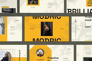 MODRIC Presentation Template