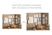 Interior Frame Mockup Bundle - 46, a Poster Template by VNmockup (Thumbnail 9 of 12)