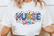 4th of July Nurse Png, an Illustration by Designking (Thumbnail 5 of 6)