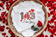 143 I Love You PNG, Valentine Png, an Illustration by DreamArtGraphic (Thumbnail 5 of 6)