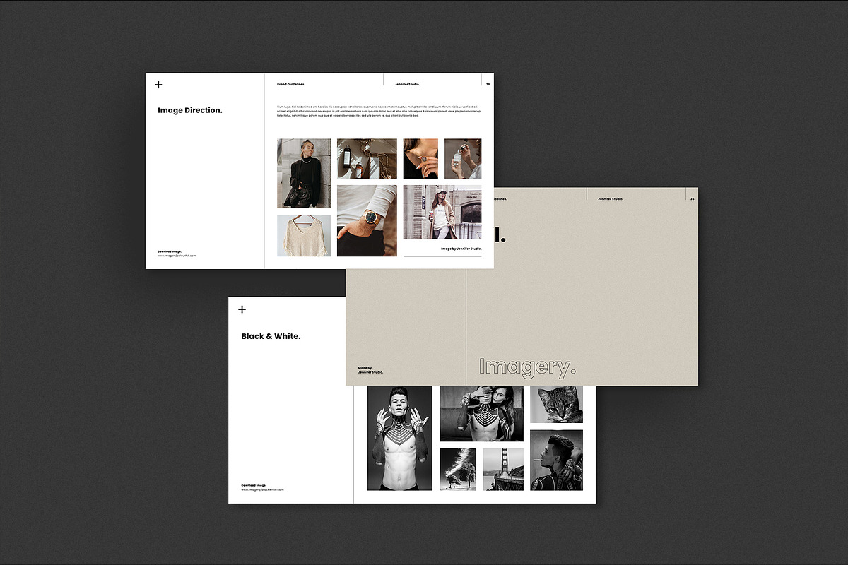 Josefin | Brand Guidelines Template, a Presentation Template by Occy Design (Photo 7 of 10)