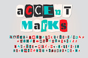 Cut News color font, a Blackletter Font by Zimages (Thumbnail 6 of 9)