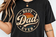 Best Dad Ever Vintage Design, an Object Graphic by Akrinity Digital (Thumbnail 2 of 4)