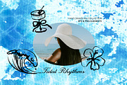 Summer Sea Textures & Illustrations, an Object Graphic by Elena Pimonova (Thumbnail 4 of 10)