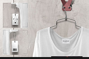 Loose Shirt On 5 Stages Mock-up, a Hoody Mockup by Mocca Mockups Store (Thumbnail 33 of 69)