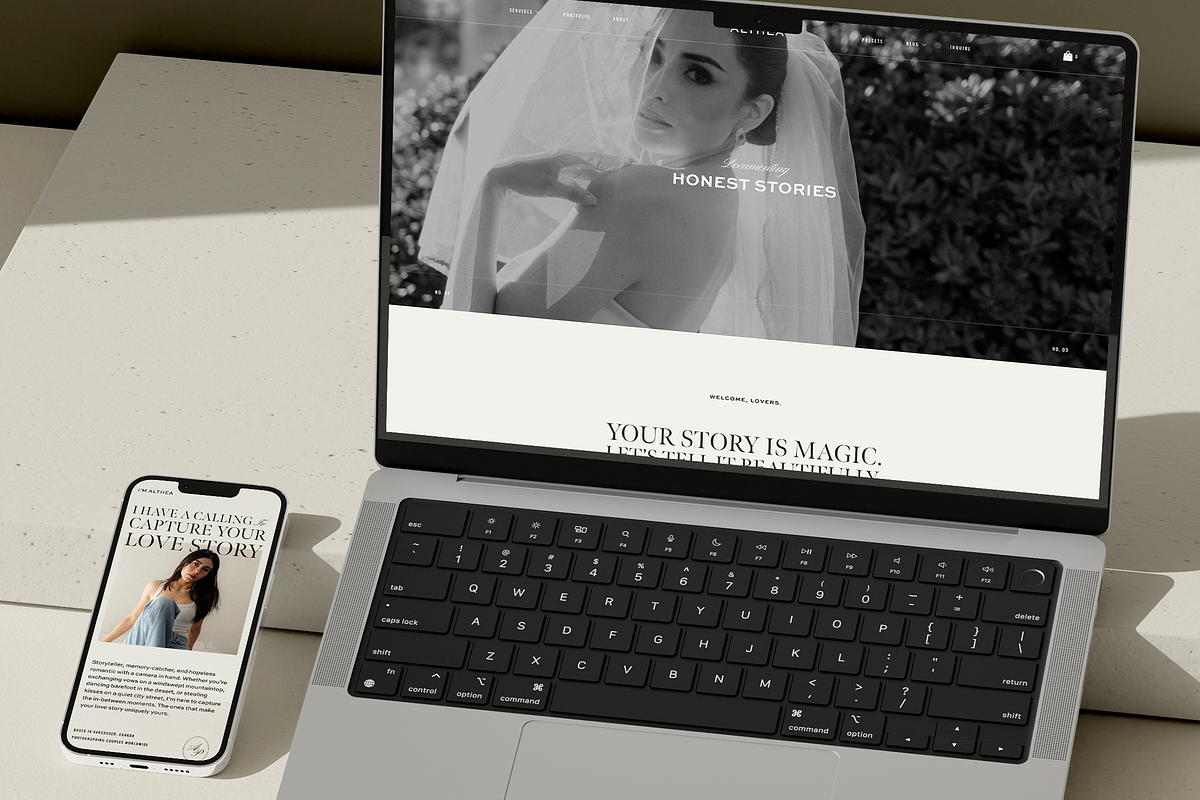 Althea: Squarespace 7.1 Template, a Squarespace Template by The Styled Square (Photo 4 of 9)