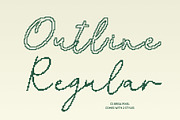 CS Brisa Pixel, a Script Font by Craft Supply Co. (Thumbnail 4 of 8)