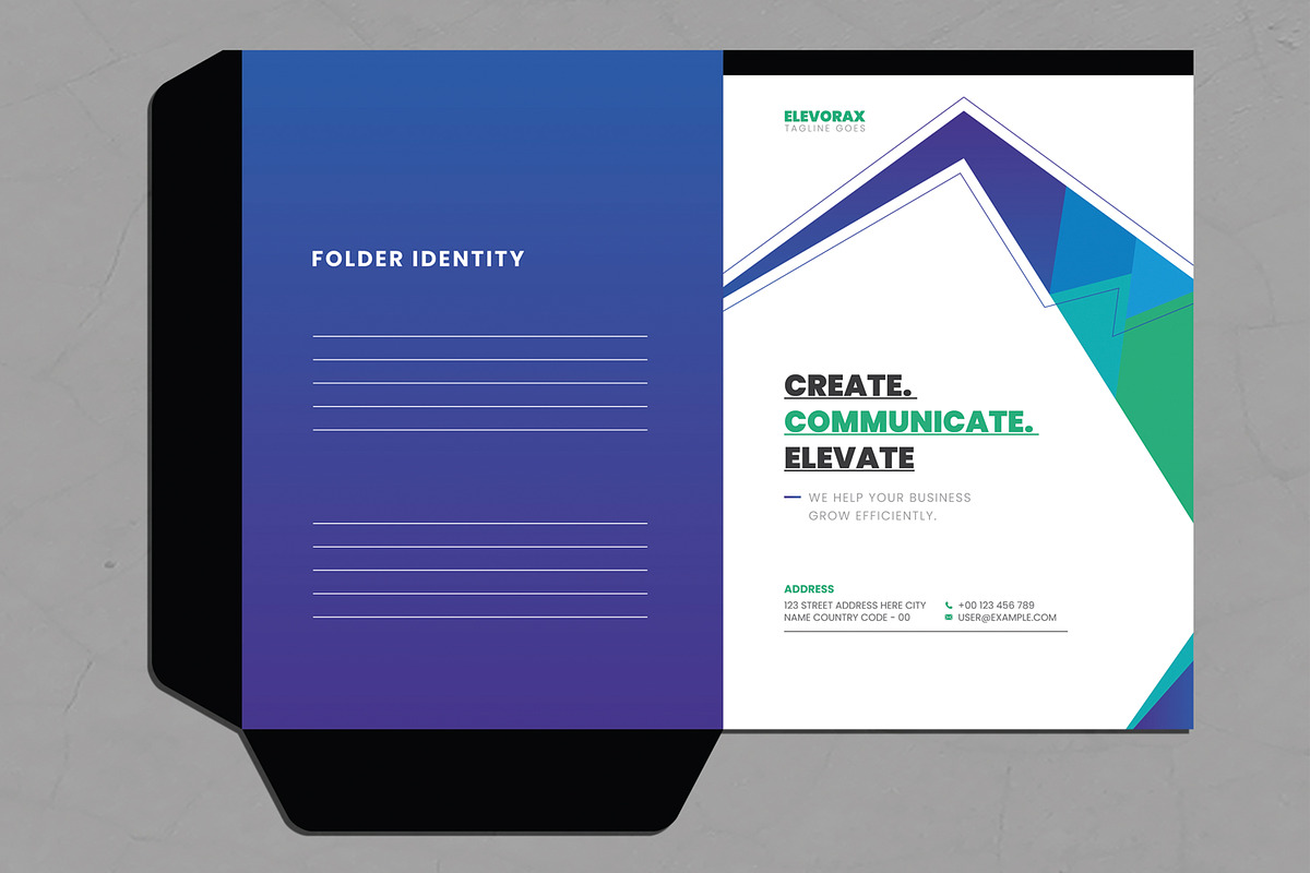 Corporate Branding Template Set, a Stationery Template by MightyDesign (Photo 4 of 7)