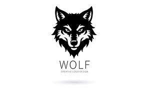 Wolf logo, a Branding & Logo Template by Logocreative