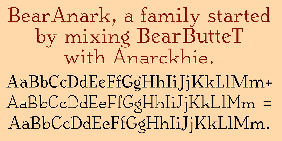 BearAnark, a Serif Font by Ingrimayne Type (Photo 9 of 10)