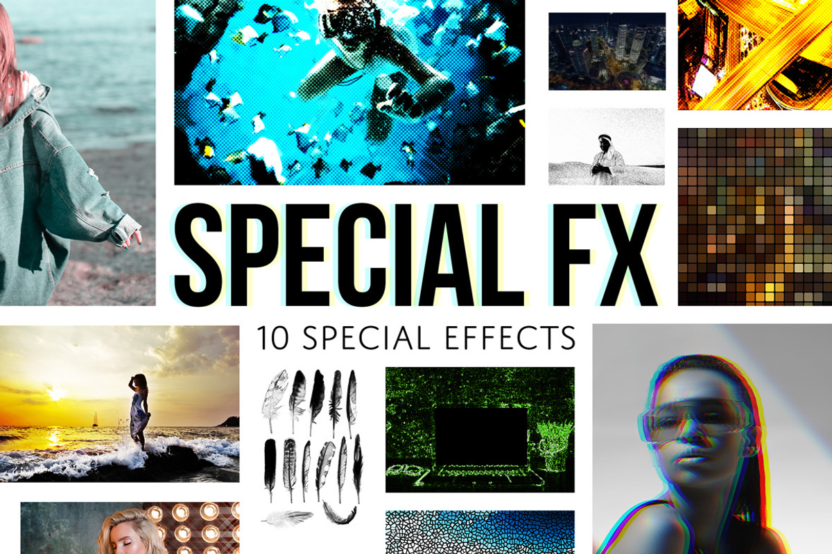 10 Special FX for Photos, an Action Add-On by SparkleStock (Photo 1 of 5)