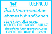 Pixel Round font, a Sans Serif Font by weknow (Thumbnail 3 of 8)