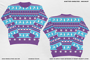 Knitted Sweater - Mockup, a Hoody Mockup by DaldSgh (Thumbnail 10 of 18)