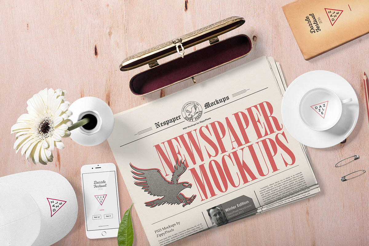 Dazzle - Scene Creator Bundle, a Books & Magazine Mockup by ZippyPixels (Photo 12 of 28)