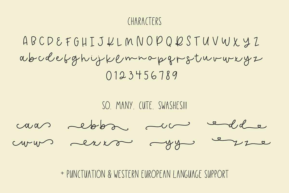 Wavelength Script, a Script Font by Beck McCormick