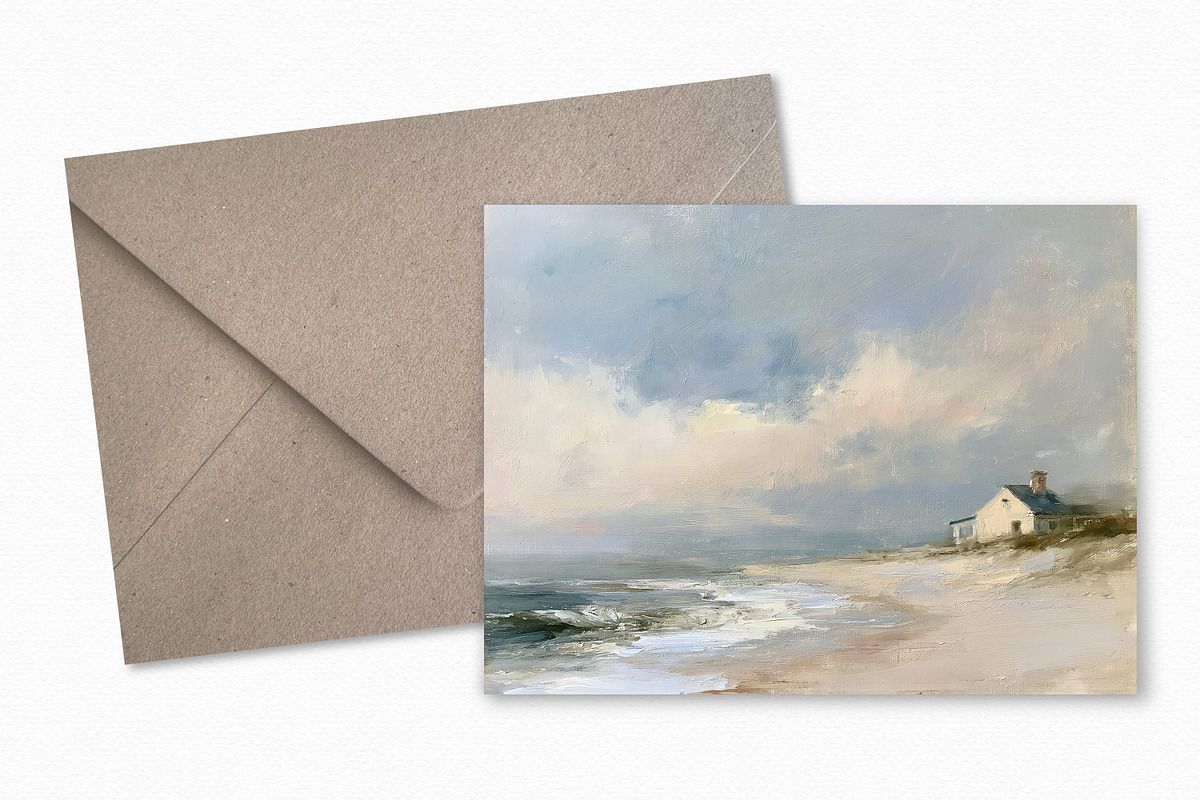 Serene Coastals, a Decorative Illustration by rileyBgraphics (Photo 4 of 6)