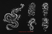 10 Bundle Dark Art The Dragon Chines, an Illustration by Morspective (Thumbnail 3 of 7)