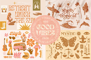 Retro Vibes Graphics Bundle 70% OFF