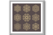 Set of Snowflakes, a Graphic by FineArtStudio (Thumbnail 3 of 3)