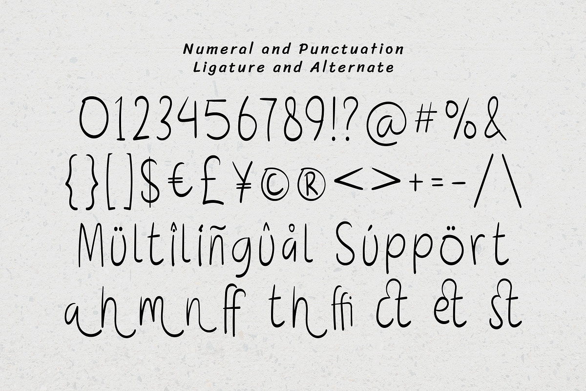 Muffina - Handwritten Font, a Handwritten Font by Inviline.co (Photo 4 of 12)