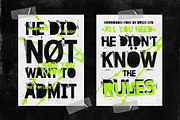 Krawood - Linotype Grunge Font, a Sans Serif Font by Drizy (Thumbnail 9 of 10)