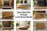 Front Door Mat Mockups to the House, a Product Mockup by VetalStock (Thumbnail 1 of 3)