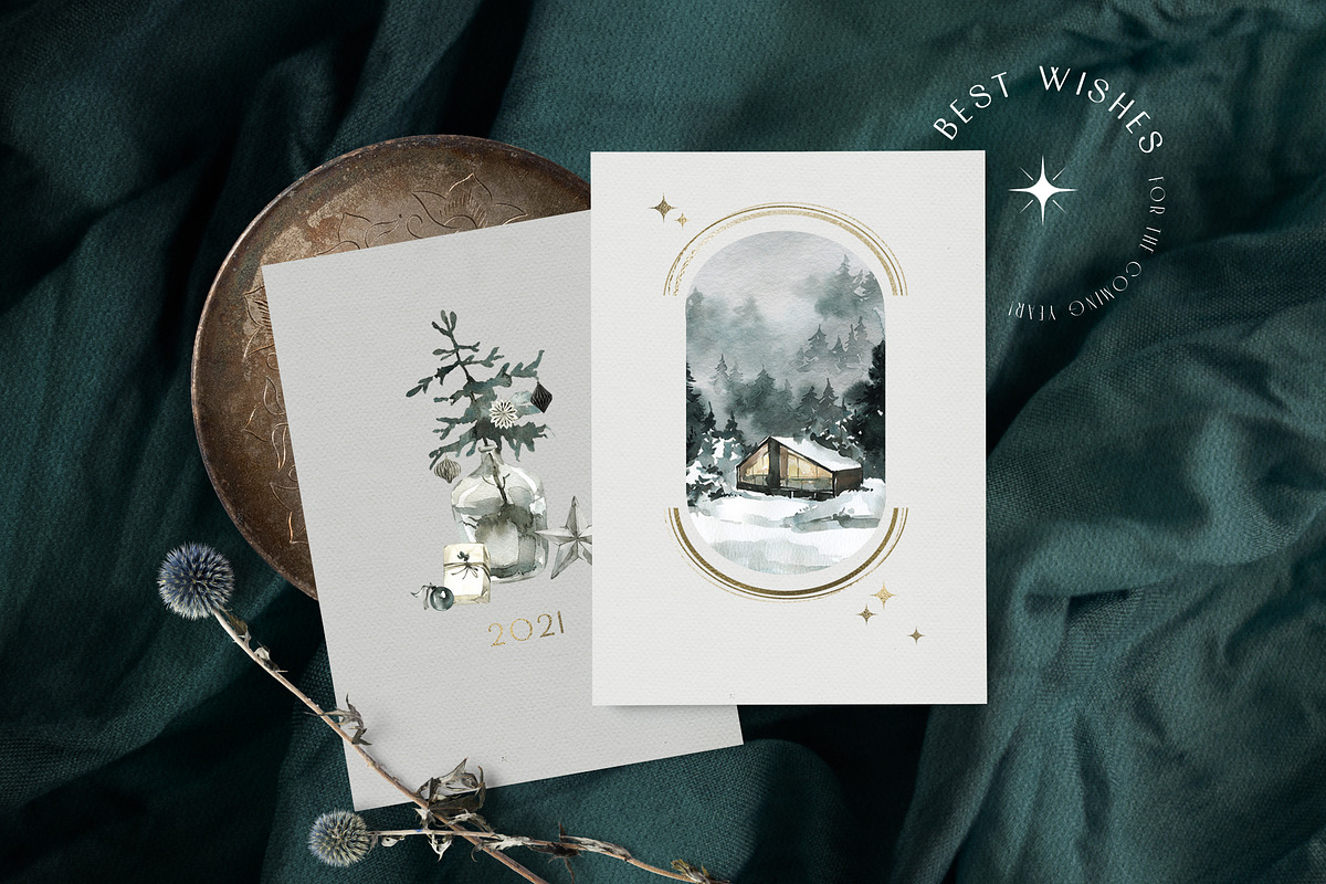 WINTER MOOD Seasonal collection, a Seasonal Illustration by Anastezia Luneva (Photo 16 of 16)