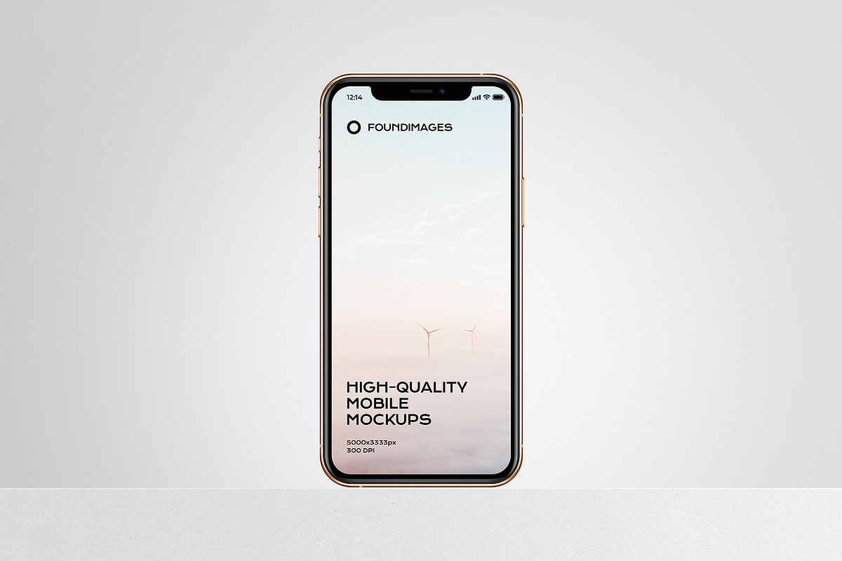 72 iphone device mockup bundle, an iPhone Mockup by FoundImages (Photo 57 of 84)