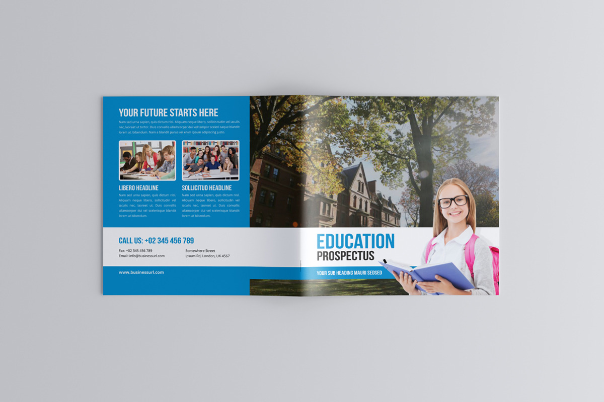Education Square Prospectus, a Brochure Template by Miyaji75 (Photo 14 of 22)
