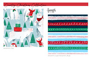 Christmas Bears Digital Paper, a Pattern Graphic by FINEAPPLE (Thumbnail 3 of 10)