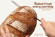 Feastline - Chunky Food Display, a Sans Serif Font by HipFonts (Thumbnail 7 of 9)