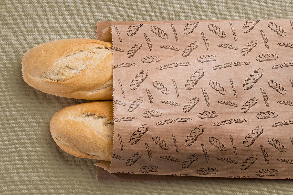 Bread. Sketches and patterns, an Object Graphic by Canatic (Photo 7 of 8)