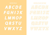 Dustin Sans Font Family, a Sans Serif Font by Salt & Pepper Designs (Thumbnail 10 of 13)