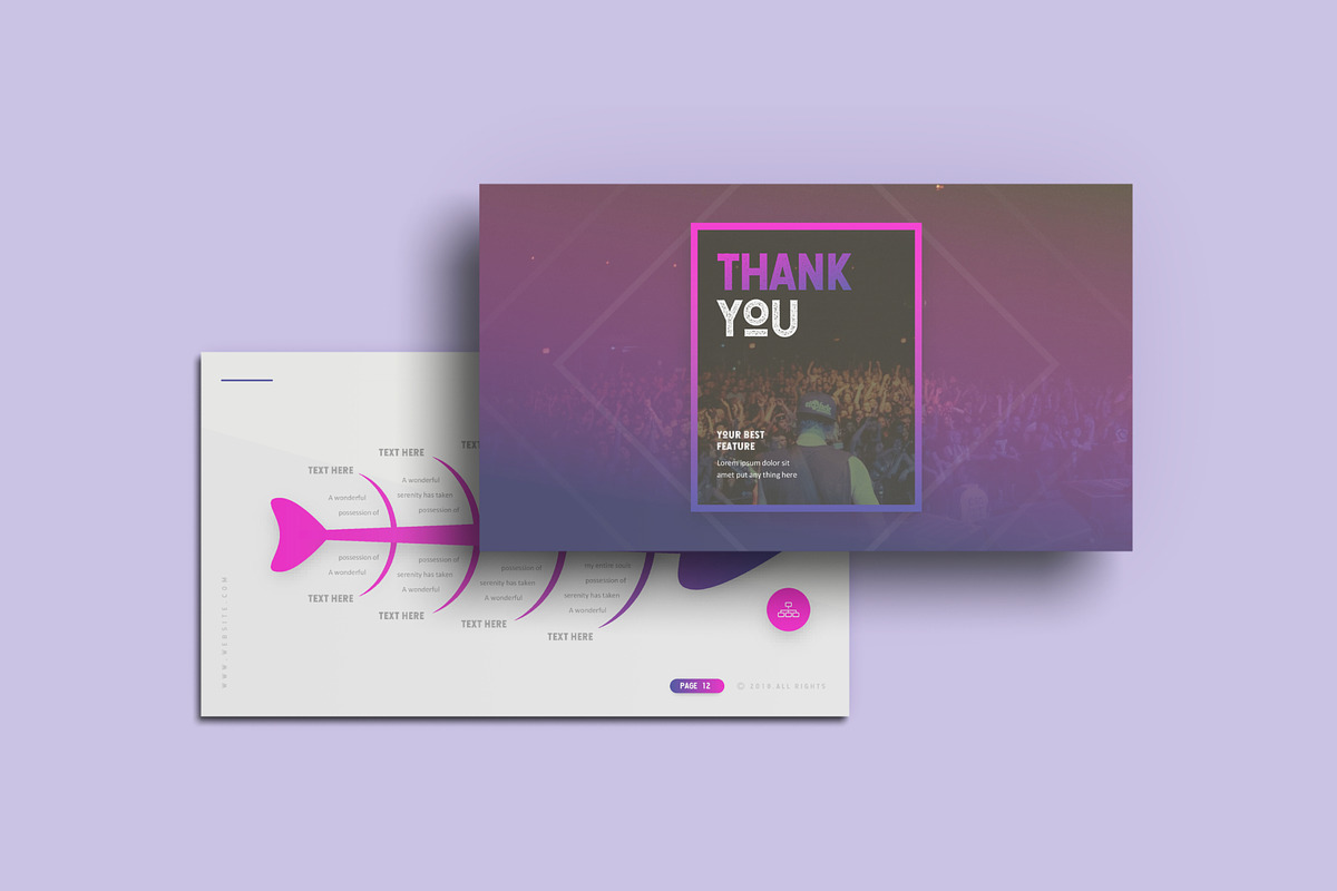 Music Event Powerpoint Template, a Presentation Template by PaperMoon (Photo 7 of 7)