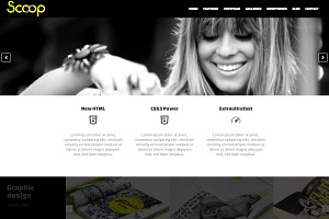 Scoop - Creative Portfolio WP Theme