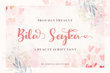 Bila Seyka - Lovely Script Font