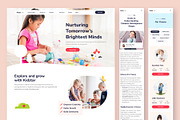 Kidztar - Kindergarten School Framer, a Websites & App Template by peterdraw (Thumbnail 5 of 7)